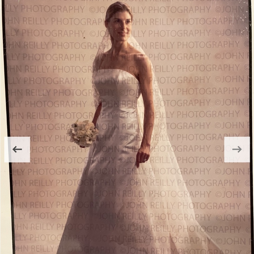 Vera Wang Elegant Strapless Navy Dress - Picture 7 of 7